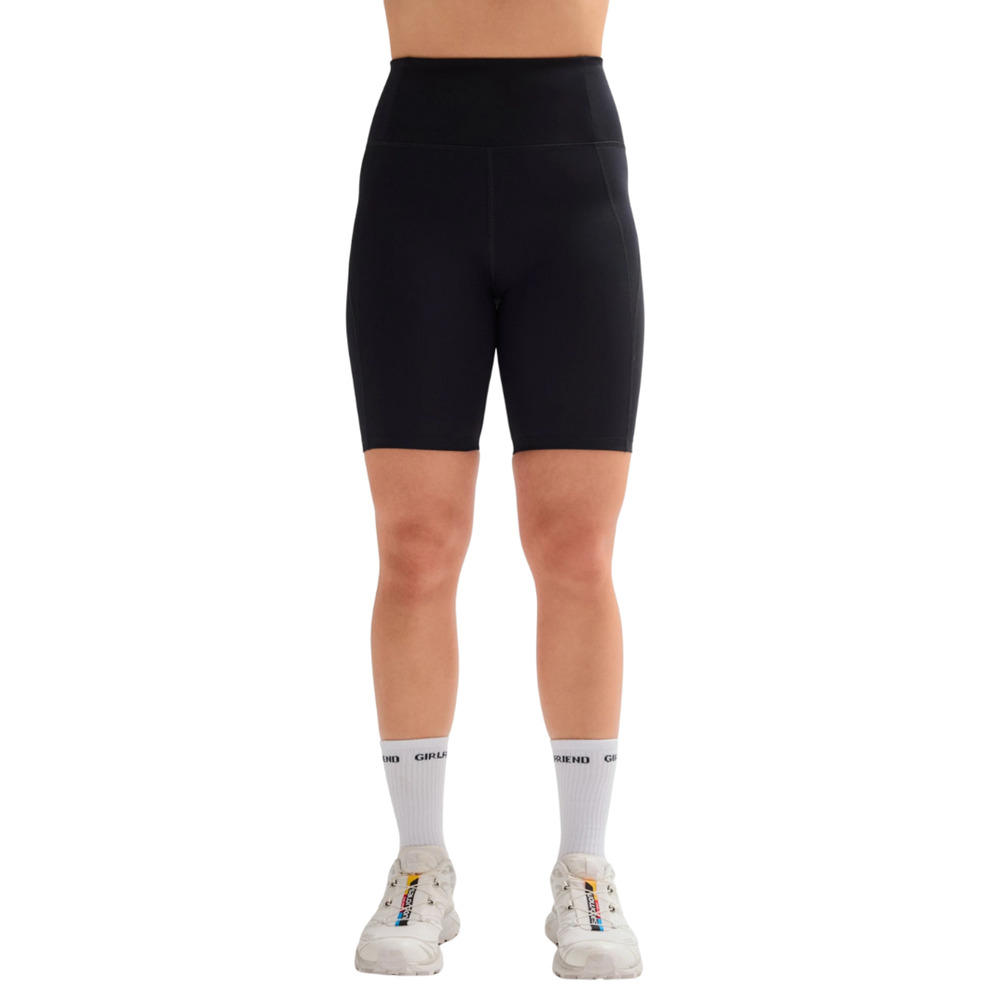 Girlfriend Collective Shorts Womens XS Black High Rise Bike Sculpt Athletic Gym